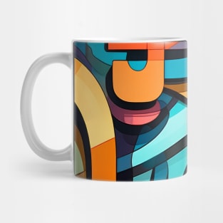 Kaleidoscope Streets: The Graffiti Color Cascade Mug